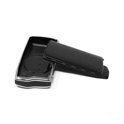 New-Aftermarket-Nano-High-Quality-Cover-For-Chery-Remote-Key-3-Button-Black-Color-Silver-Frame-CR-D11Y---Emirates-Keys