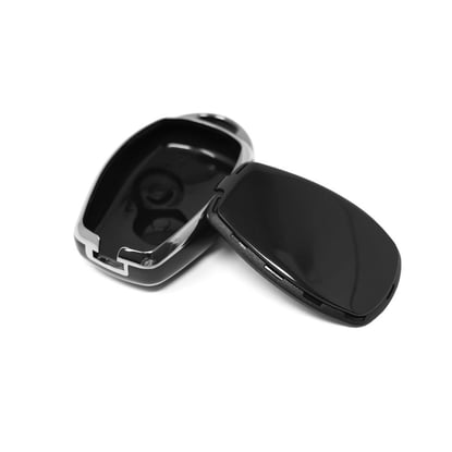 New-Aftermarket-Nano-High-Quality-Cover-For-Renault-Remote-Key-3-Button-Black-Color-Silver-Frame-RN-D11Y3---Emirates-Keys
