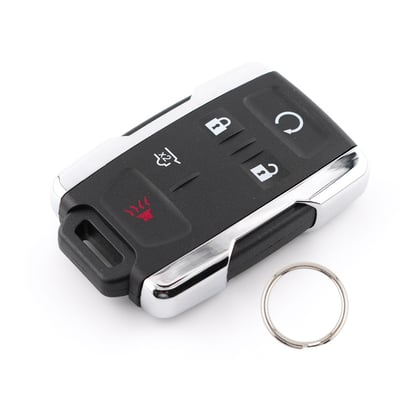 New-Aftermarket-GMC-Chevrolet-2015-2020-Remote-Key-4+1-Buttons-315MHz-,-FCC-ID:-M3N-32337100-,-Silver-Color---Emirates-Keys