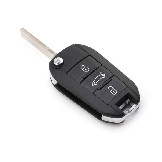 New-Aftermarket-Peugeot-508-Flip-Remote-Key-Shell-3-Buttons-HU83-Blade-High-Quality-Best-Price---Emirates-Keys
