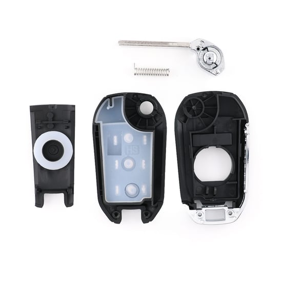 New-Aftermarket-Peugeot-508-Flip-Remote-Key-Shell-3-Buttons-HU83-Blade-High-Quality-Best-Price---Emirates-Keys