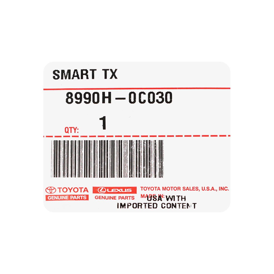 New-Toyota-Sequoia-Tacoma-2023-Genuine---OEM-Smart-Remote-Key-2+1-Buttons-314.35-312.11MHz-OEM-Part-Number:-8990H-0C030,-8990H0C030---Emirates-Keys