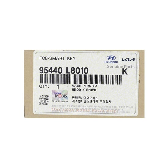 New-Kia-K8-2022-Genuine---OEM-Smart-Remote-Key-6+1-Buttons-433MHz-OEM-Part-Number:-95440-L8010---Emirates-Keys