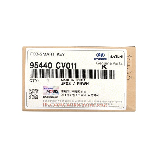 Picture of Kia EV6 2024 Genuine Smart Remote Key 6+1 Buttons 433MHz 95440-CV011