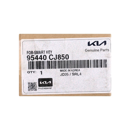 New-KIA-Sportage-Hybrid-2023-Genuine---OEM-Smart-Remote-Key-6-Buttons-433MHz-OEM-Part-Number:-95440-CJ850,-95440CJ850---Emirates-Keys