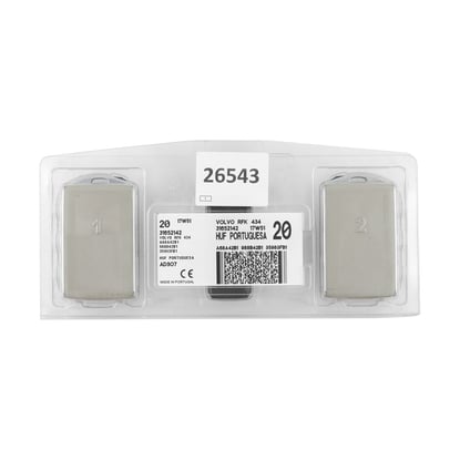 New-Volvo-Genuine---OEM-Smart-Remote-Key-4-Buttons-434MHz-OEM-Part-Number:-31652142---White-Gray-Color-(Pack-of-2)---Emirates-Keys