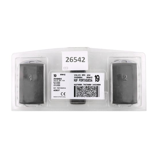 New-Volvo-Genuine---OEM-Smart-Remote-Key-4-Buttons-434MHz-OEM-Part-Number:-31419894---Black-Color-(Pack-of-2)---Emirates-Keys