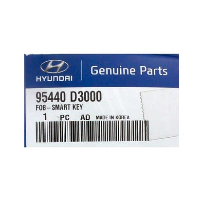 New-Hyundai-Tucson-2016-2017-Genuine-OEM-Smart-Key-Remote-3-Buttons-433MHz-95440-D3000-95440D3000---FCCID:-FOB-4F07---Emirates-Keys