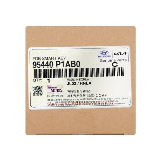 New-Kia-Genuine---OEM-Smart-Remote-Key-4+1-Buttons-433MHz-OEM-Part-Number:-95440-P1AB0-,-95440P1AB0---Emirates-Keys