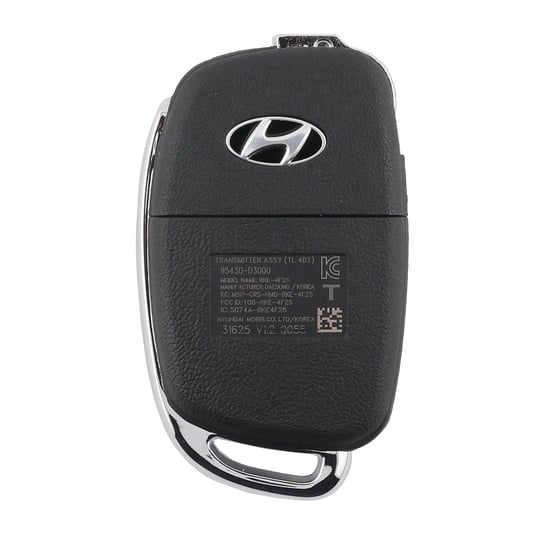 New-Hyundai-Tucson-2016-Genuine---OEM-Flip-Remote-Key-3+1-Buttons-433MHz-OEM-Part-Number:-95430-D3000,-95430D3000---FCC-ID:-TQ8-RKE-4F25---Emirates-Keys