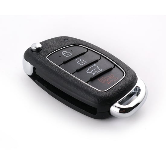 New-Hyundai-Tucson-2016-Genuine---OEM-Flip-Remote-Key-3+1-Buttons-433MHz-OEM-Part-Number:-95430-D3000,-95430D3000---FCC-ID:-TQ8-RKE-4F25---Emirates-Keys