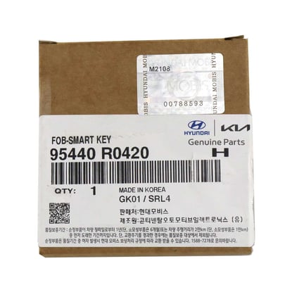 New-KIA-Cadenza-2022-Smart-Remote-Key-7-Buttons-433MHz-Manufacturer-Part-Number:-95440-R0420----Emirates-Keys