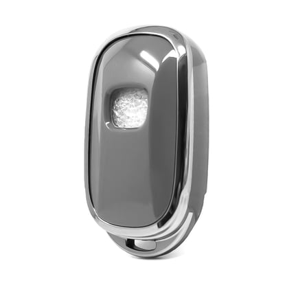 New-Aftermarket-Nano-High-Quality-Cover-For-Honda-Remote-Key-3-Button-Dark-Gray-Color-Silver-Frame-HD-G11Y3A---Emirates-Keys