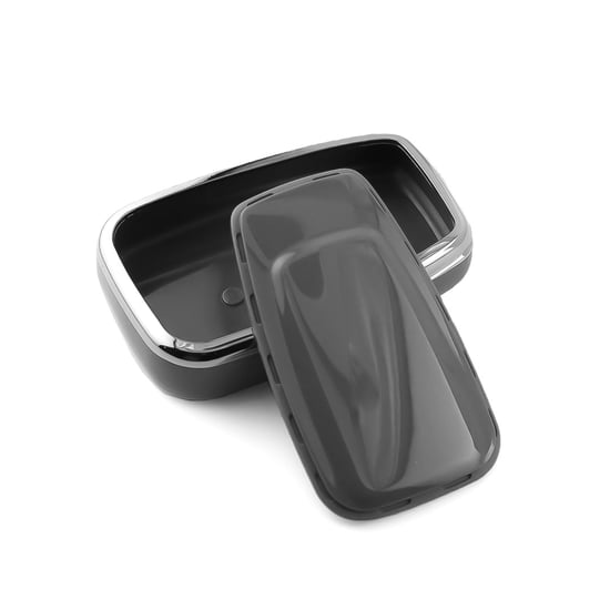 New-Aftermarket-Nano-High-Quality-Cover-For-Toyota-Remote-Key-4-Button-Dark-Gray-Color-Silver-Frame-TYT-B11Y4---Emirates-Keys