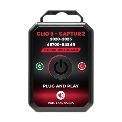 New-Renault-Clio-5-Captur-2-2018-2025-Steering-Lock-Emulator-Simulator-With-Lock-Sound-Plug-and-Start-(-No-Programming-Required-)---Emirates-Keys