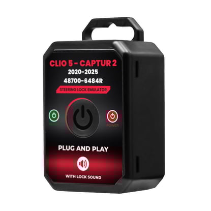 New-Renault-Clio-5-Captur-2-2018-2025-Steering-Lock-Emulator-Simulator-With-Lock-Sound-Plug-and-Start-(-No-Programming-Required-)---Emirates-Keys