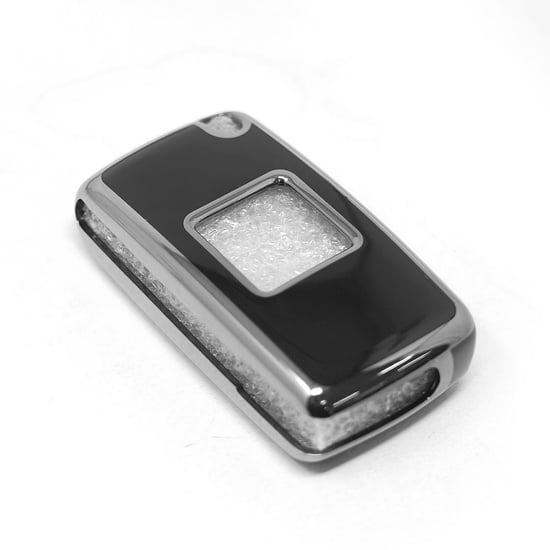 New-Aftermarket-Nano-High-Quality-Cover-For-Peugeot-Remote-Key-3-Button-Black-Color-Silver-Frame-PG-D11Y3---Emirates-Keys