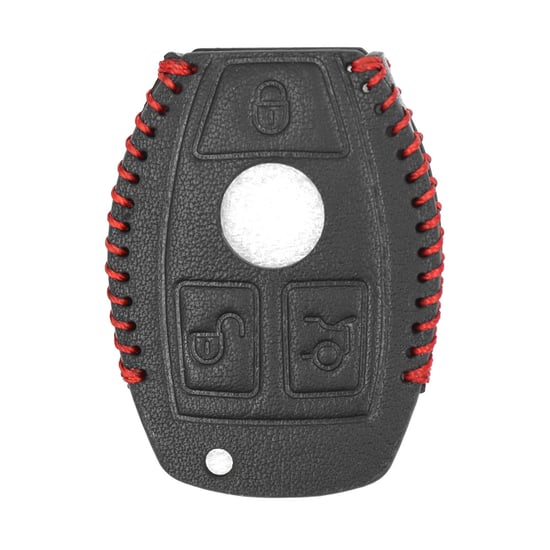 New-Aftermarket-Leather-Case-For-Mercedes-Benz-Smart-Remote-Key-3-Buttons-High-Quality-Best-Price---Emirates-Keys