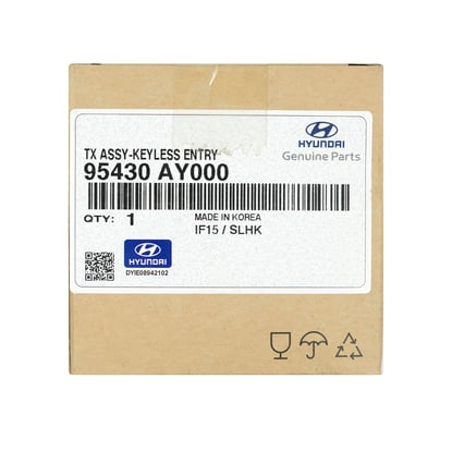 New-Hyundai-Accent-2024-Genuine---OEM-Flip-Remote-Key-3-Buttons-433MHz-OEM-Part-Number:-95430-AY000---Emirates-Keys