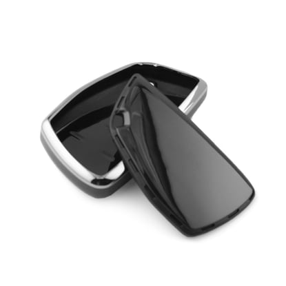 New-Aftermarket-Nano-High-Quality-Cover-For-Buick-Remote-Key-5-Button-Black-Color-Silver-Frame-BK-D11Y5A---Emirates-Keys