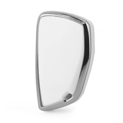 New-Aftermarket-Nano-High-Quality-Cover-For-Buick-Remote-Key-5-Button-White-Color-Silver-Frame-BK-D11Y5A---Emirates-Keys