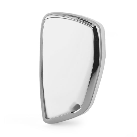 New-Aftermarket-Nano-High-Quality-Cover-For-Buick-Remote-Key-5-Button-White-Color-Silver-Frame-BK-D11Y5A---Emirates-Keys