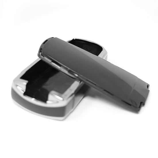 New-Aftermarket-Nano-High-Quality-Cover-For-Volkswagen-Remote-Key-3-Button-Black-Color-Silver-Frame-VW-C11Y---Emirates-Keys