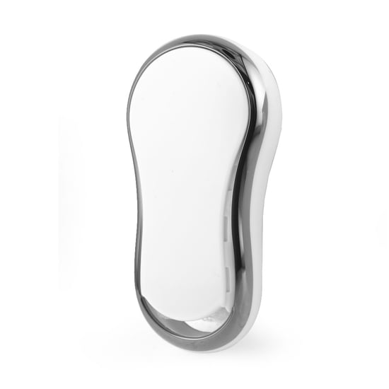 New-Aftermarket-Nano-High-Quality-Cover-For-Chrysler-Remote-Key-6-Button-White-Color-Silver-Frame-CRSL-C11Y---Emirates-Keys