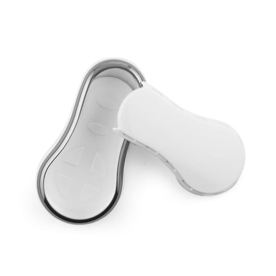 New-Aftermarket-Nano-High-Quality-Cover-For-Chrysler-Remote-Key-6-Button-White-Color-Silver-Frame-CRSL-C11Y---Emirates-Keys