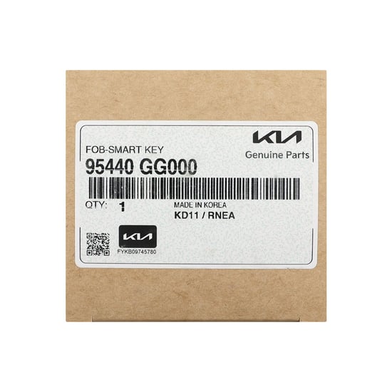 New-Kia-K4-2025-Genuine---OEM-Smart-Remote-Key-4+1-Buttons-433MHz-OEM-Part-Number:-95440-GG000,-95440GG000---Emirates-Keys
