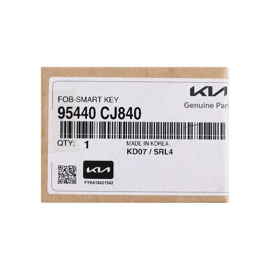 New-KIA-Sportage-Hybrid-2023-Genuine---OEM-Smart-Remote-Key-6-Buttons-433MHz-OEM-Part-Number:-95440-CJ840,-95440CJ840---Emirates-Keys