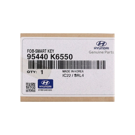 New-Hyundai-Grand-I10-2023-Genuine---OEM-Smart-Remote-Key-3-Buttons-433MHz-OEM-Part-Number:-95440-K6550,-95440K6550---Emirates-Keys