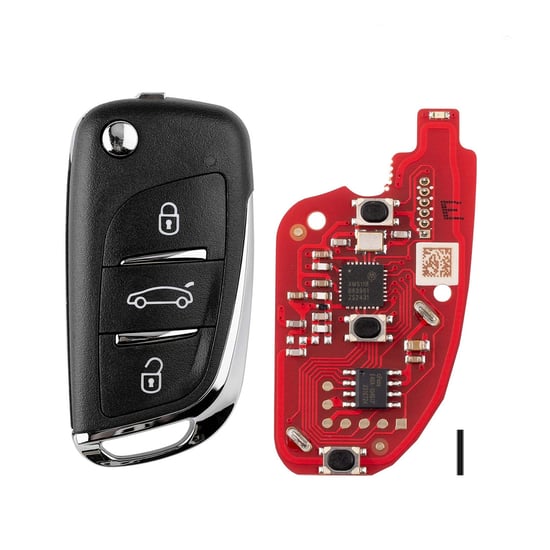 Xhorse-VVDI-Key-Tool-VVDI2-Wire-Flip-Remote-Key-3-Button-XKDS20EN-2nd-Generation-(-New-Version-of-XKDS00EN-)---Emirates-Keys
