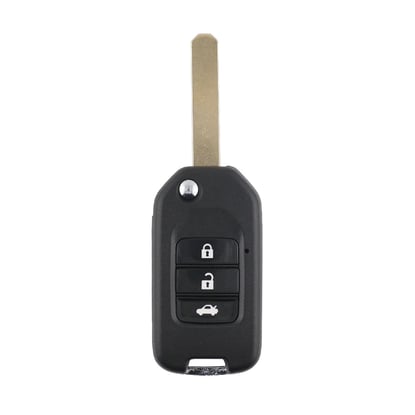 New-Aftermarket-Honda-Modified-Flip-Remote-Key-Shell-3-Buttons-With-Blade-High-Quality-Best-Price---Emirates-Keys
