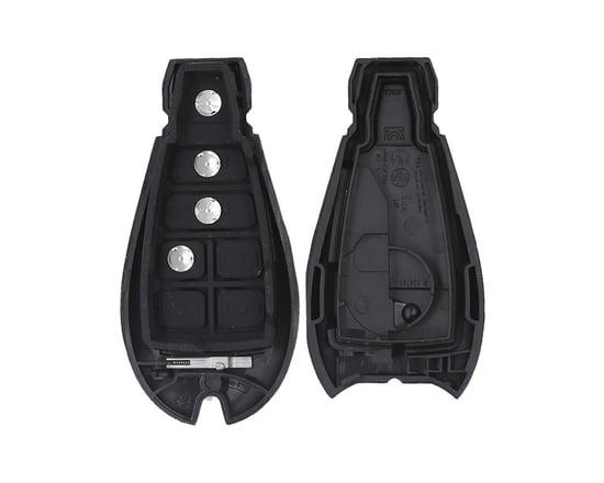 NEW-Jeep-Cherokee-2014-2020-Fobik-Remote-Key-Shell-4-Buttons-Original-Plastic-Aftermarket-Rubber-