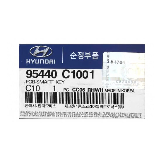 Brand-New-Hyundai-Sonata-2015-2017-Genuine-OEM-Smart-Key-Remote-4-Buttons-433MHz-95440-C1001-95440-C1000,-FCCID:-CQOFD00120---Emirates-Keys