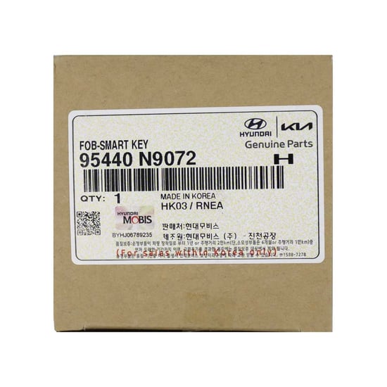 New-Hyundai-Tucson-2023-Genuine-OEM-Smart-Remote-Key-4+1-Auto-Start-Buttons-433MHz-OEM-Part-Number:-95440-N9072---Emirates-Keys