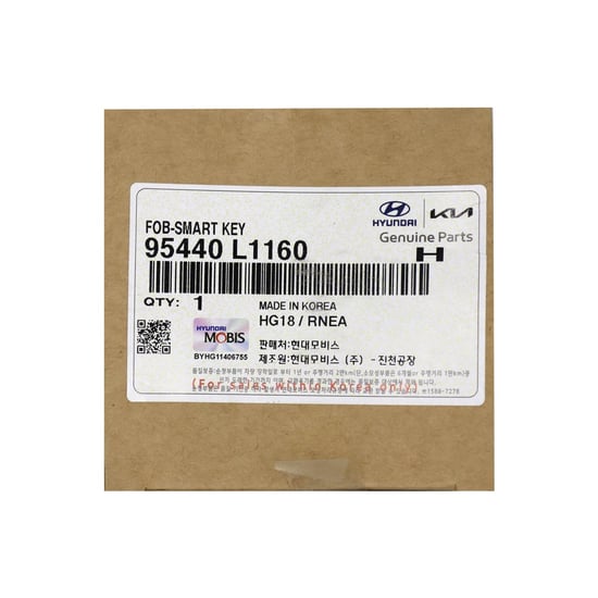 New-Hyundai-Sonata-2021-Genuine-OEM-Smart-Remote-Key-5-Buttons-433MHz-OEM-Part-Number:-95440-L1160,-95440L1160---Emirates-Keys