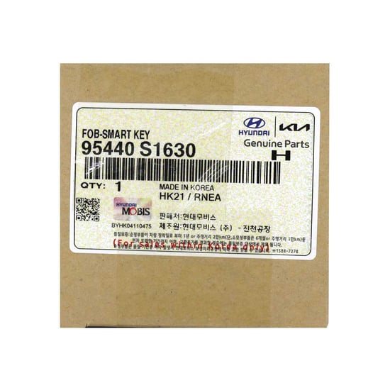 New-Hyundai-Santa-Fe-2023-Genuine---OEM-Smart-Remote-Key-5-Buttons-433MHz-OEM-Part-Number:-95440-S1630---FCC-ID:-TQ8-FOB-4F27---Emirates-Keys