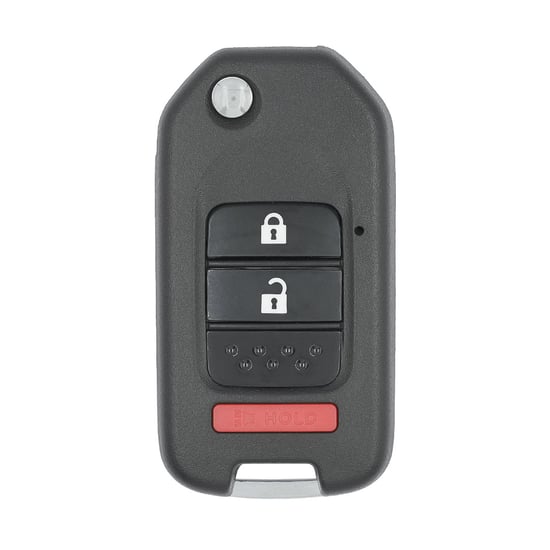Honda-Flip-Remote-Key-Shell-2+1-Buttons