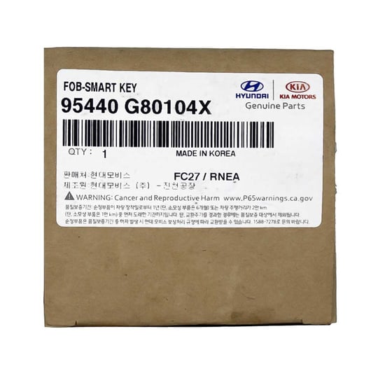 Hyundai-Grandeur-Genuine-Smart-Key-433MHz-95440-G80104X---MK3