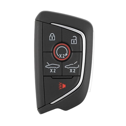 Chevrolet-Corvette-2020-2024-Genuine-Smart-Remote-Key-5+1-Buttons-315MHz-13538855---13535127---13523804---13536986