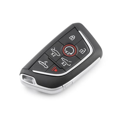 New-Aftermarket-Chevrolet-Corvette-C8-Remote-Key-Shell-6+1-Buttons-High-Quality-Best-Price---Emirates-Keys