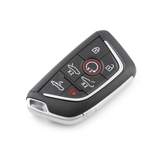 New-Aftermarket-Chevrolet-Corvette-C8-Remote-Key-Shell-6+1-Buttons-High-Quality-Best-Price---Emirates-Keys