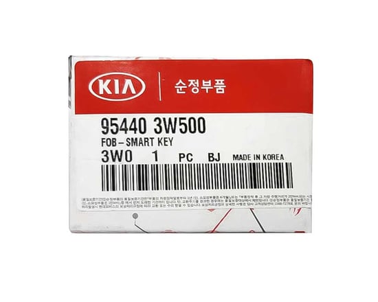 NEW-KIA-Sportage-2014-2015-Genuine-OEM-Smart-Key-Remote-4-Buttons-433MHz-95440-3W500-954403W500,-FCCID:-SY5XMFNA433---Emirates-Keys