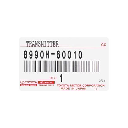 New-Lexus-GX460-2022-Genuine-OEM-Smart-Remote-Key-4-Buttons-315MHz-OEM-Part-Number:-8990H-60010---Emirates-Keys