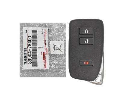 Brand-New-Lexus-LX570-2016-Genuine-OEM-Smart-Remote-Key-3-Buttons-433MHz-89904-78400-8990478400---FCCID:-BG1EK---Emirates-Keys