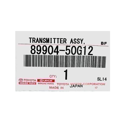 Brand-New-Lexus-LS460-2010-2012-Genuine-OEM-Smart-Key-4-Buttons-433MHz--89904-50G12--89904-50G13--89904-50G14---FCCID:-B74EA---Emirates-Keys