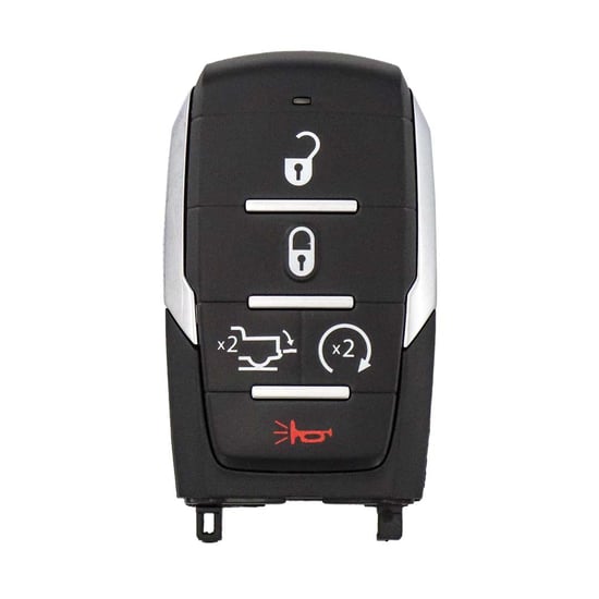 Like-New-Dodge-RAM-TRX-2019-2024-Original-Smart-Remote-Key-5-Buttons-433MHZ-OEM-Part-Number:-68584164AA---FCC-ID:-OHT-4882056---Emirates-Keys