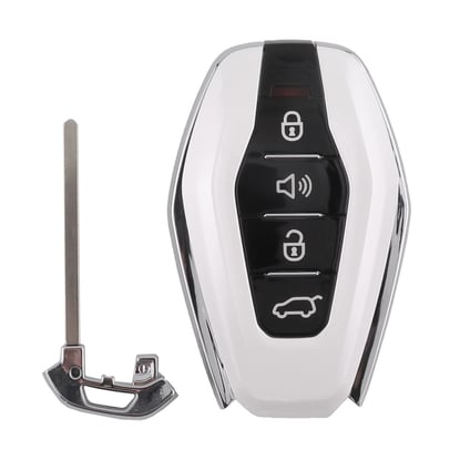 Used-Jetour-Original-Smart-Remote-Key-3+1-Buttons-433MHz-47-Chip-White-Color-High-Quality-Best-Price---Emirates-Keys